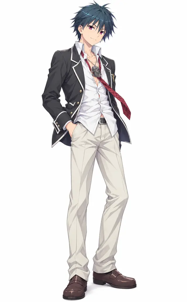 Arata Kasuga from Trinity Seven — anime artwork on AniPins