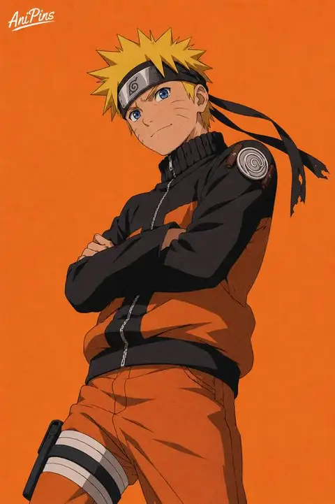 Naruto Uzumaki from Naruto — anime artwork on AniPins