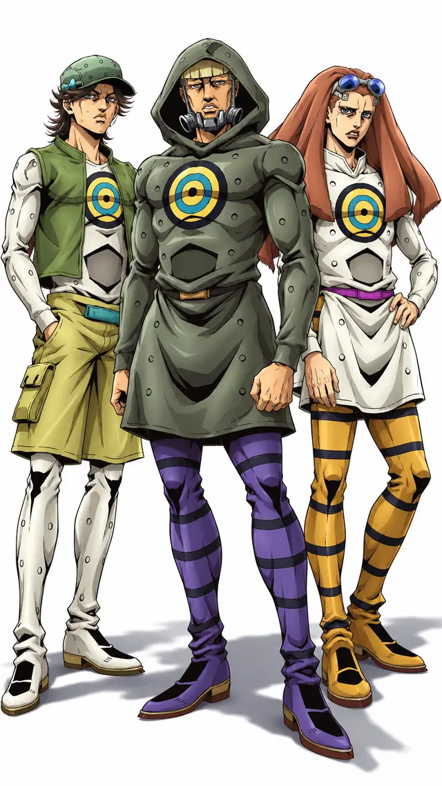 The Boom Boom Family from JoJo's Bizarre Adventure: Steel Ball Run — anime artwork on AniPins