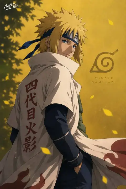 Minato Namikaze from Naruto — anime artwork on AniPins