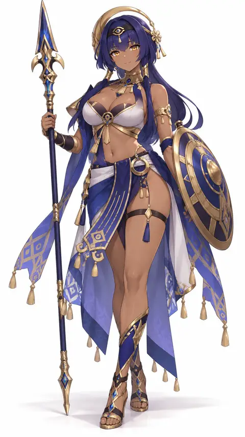 Candace from Genshin Impact — anime artwork on AniPins