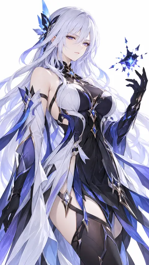 Skirk from Genshin Impact — anime artwork on AniPins