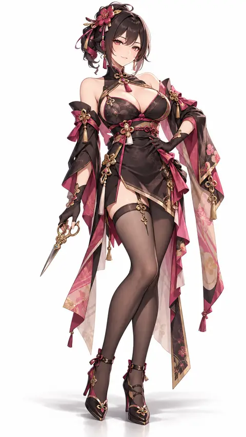 Chiori from Genshin Impact — anime artwork on AniPins