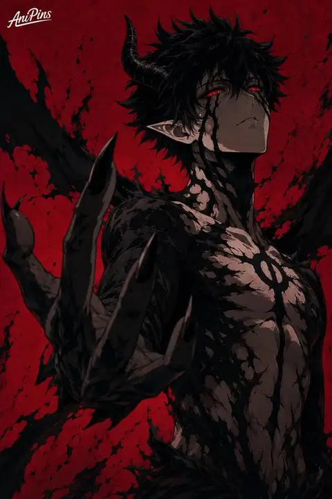 Nacht Faust from Black Clover — anime artwork on AniPins
