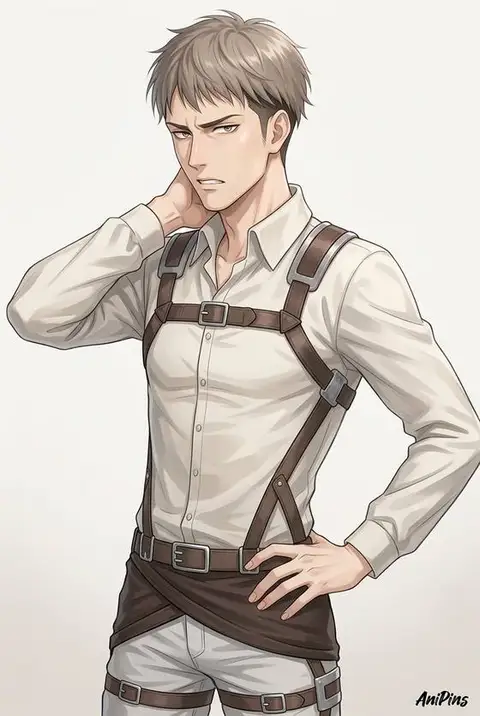 Jean Kirstein from Attack on Titan — anime artwork on AniPins