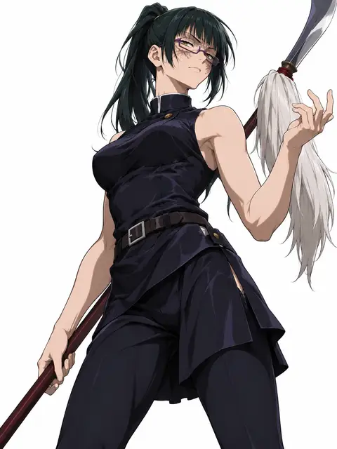 Maki Zenin from Jujutsu Kaisen — anime artwork on AniPins
