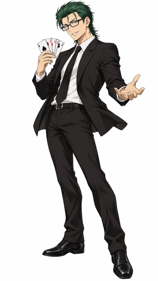 Q from The God of High School — anime artwork on AniPins
