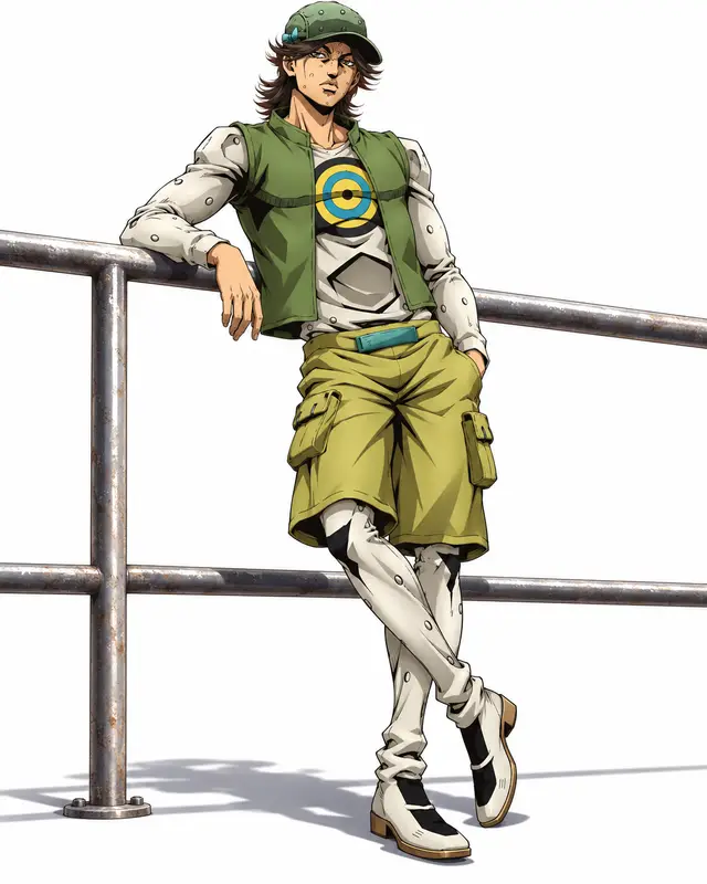 Andre Boomboom from JoJo's Bizarre Adventure: Steel Ball Run — anime artwork on AniPins