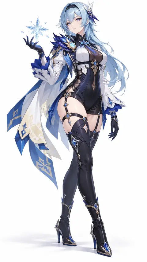 Eula from Genshin Impact — anime artwork on AniPins