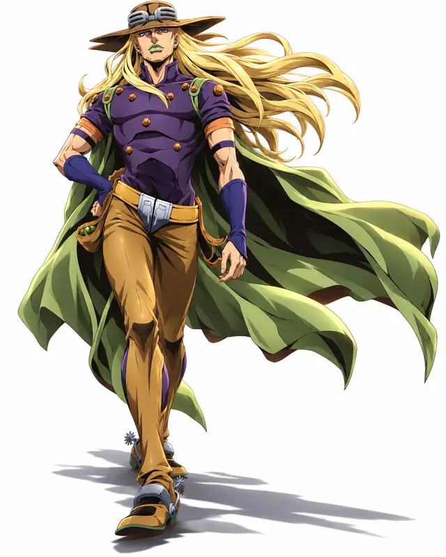 Gyro Zeppeli from JoJo's Bizarre Adventure: Steel Ball Run — anime artwork on AniPins