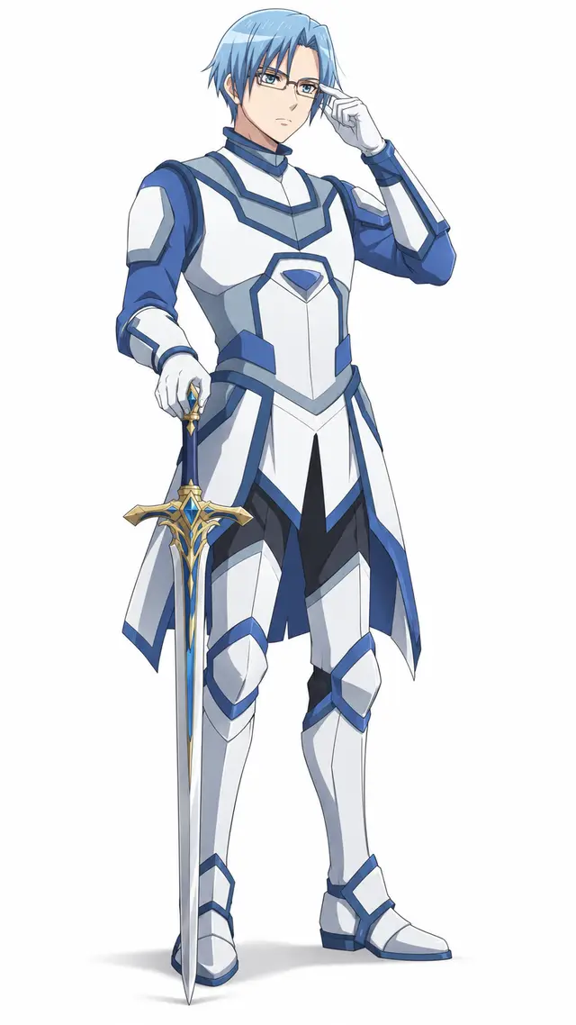 Chris Fia Arclight from Trapped in a Dating Sim — anime artwork on AniPins