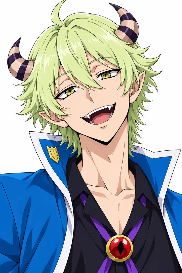 Lead Shax from Welcome to Demon School! Iruma-kun — anime artwork on AniPins