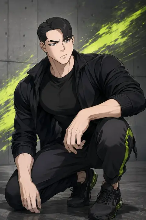 Park Dojin from The Bully in Charge — anime artwork on AniPins