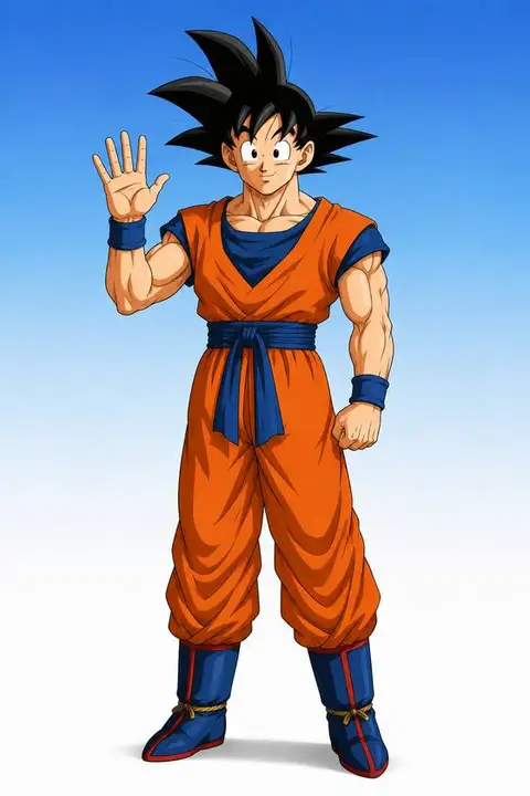 Goku from Dragon Ball Z — anime artwork on AniPins