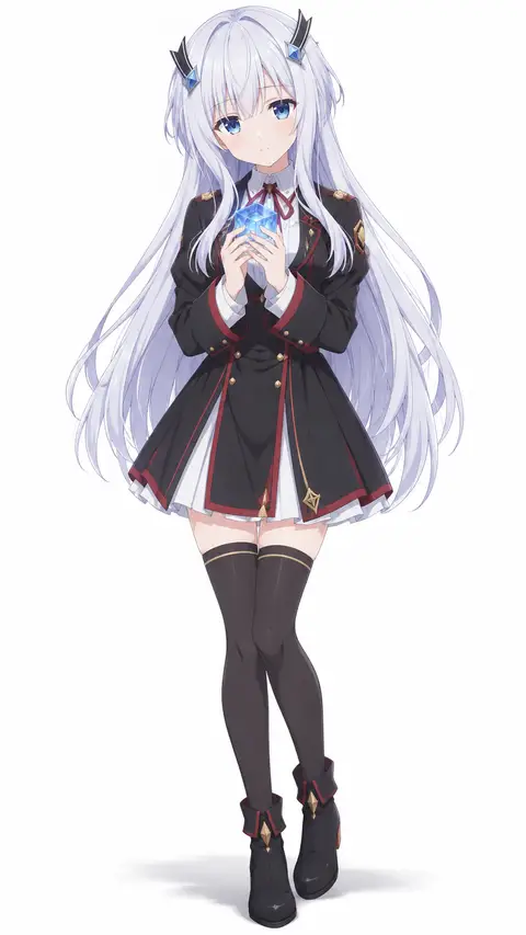 misha necron from The misfit of demon academy — anime artwork on AniPins