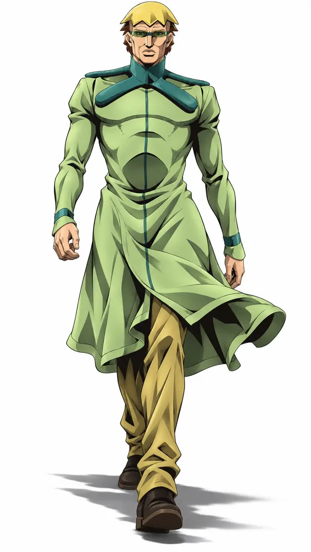 Steven Steel from JoJo's Bizarre Adventure: Steel Ball Run — anime artwork on AniPins