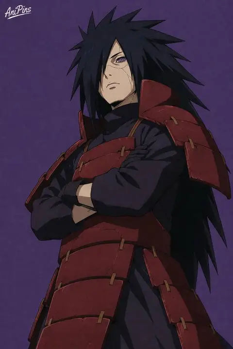 madara Uchiha from Naruto — anime artwork on AniPins