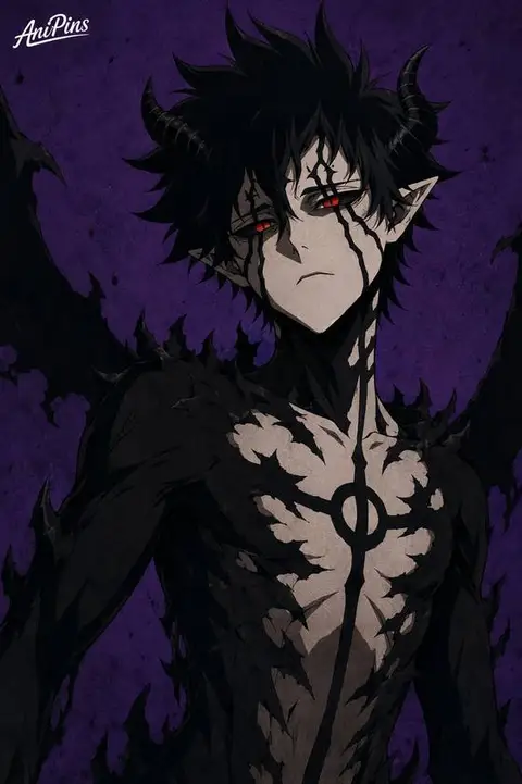 Nacht Faust from Black Clover — anime artwork on AniPins