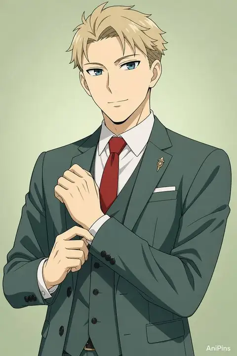 Loid Forger from Spy x Family — anime artwork on AniPins