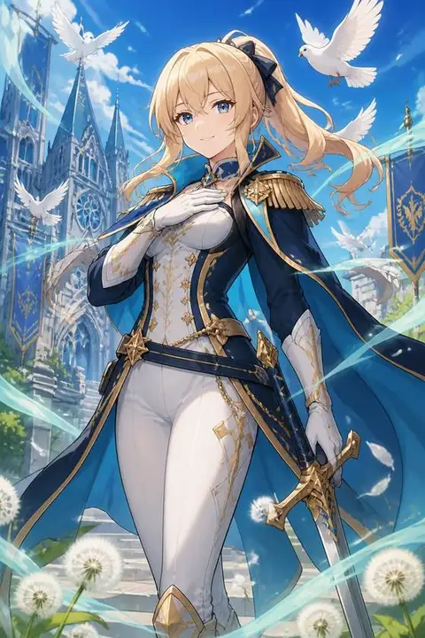 Jean from Genshin Impact — anime artwork on AniPins