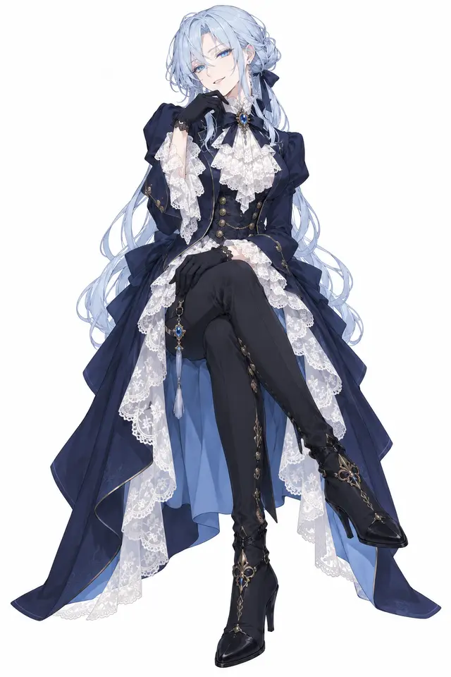 Dominique De Sade from Case study of Vanitas — anime artwork on AniPins