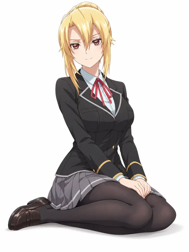 Angelica Rapha Redgrave from Trapped in a Dating Sim — anime artwork on AniPins
