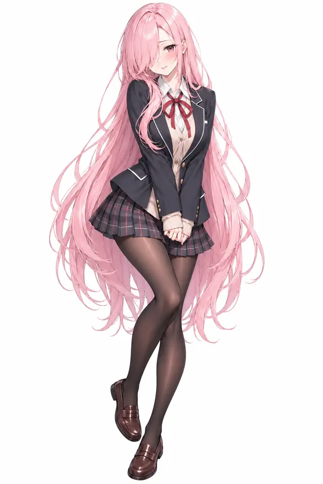 Meme Kakure from 100 Girlfriends — anime artwork on AniPins
