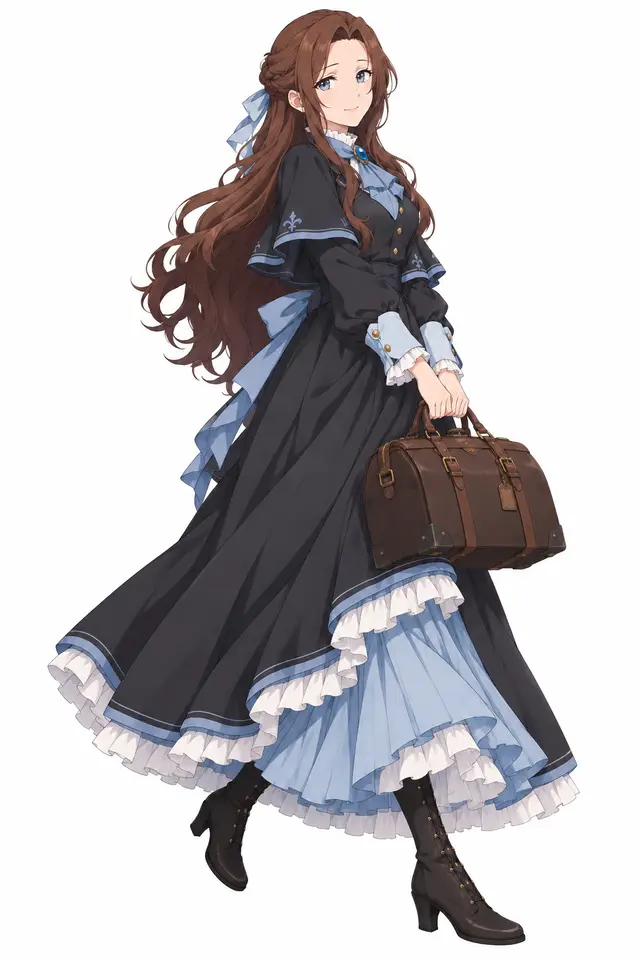 Amelia Ruth from Case study of Vanitas — anime artwork on AniPins