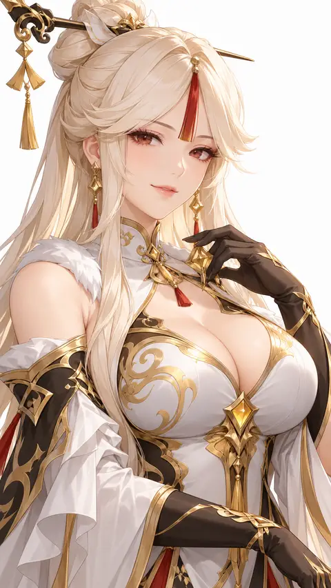 Ningguang from Genshin Impact — anime artwork on AniPins