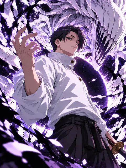 Yuta Okkotsu from Jujutsu Kaisen — anime artwork on AniPins