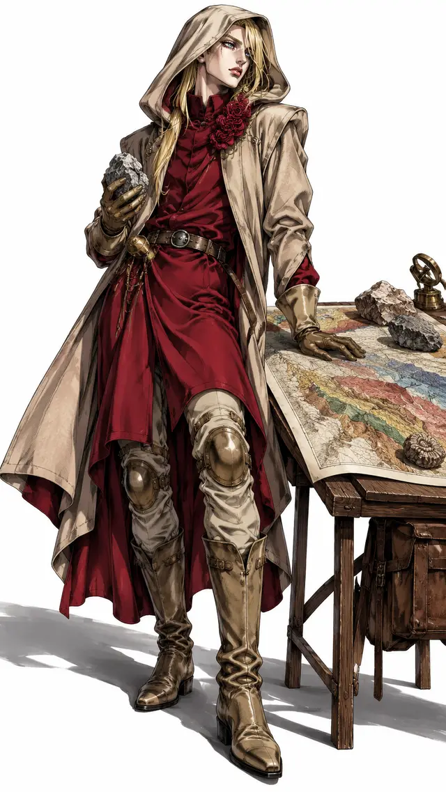 Dr Ferdinand from JoJo's Bizarre Adventure: Steel Ball Run — anime artwork on AniPins