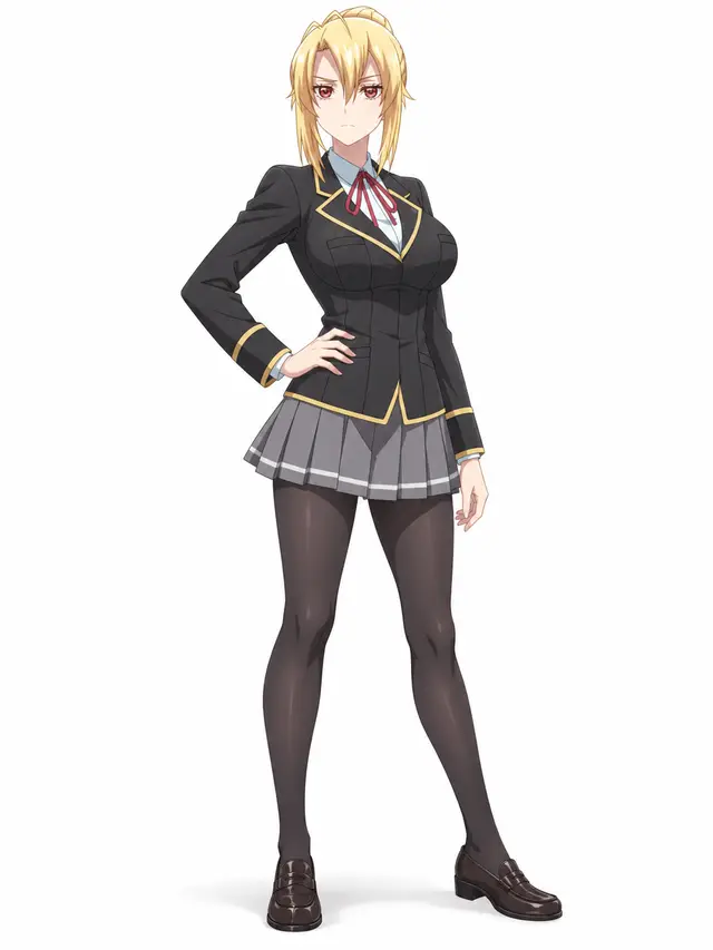 Angelica Rapha Redgrave from Trapped in a Dating Sim — anime artwork on AniPins