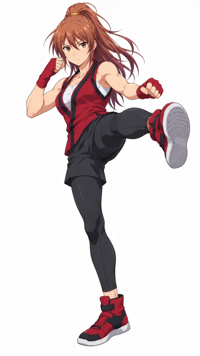 Seungah Park from The God of High School — anime artwork on AniPins