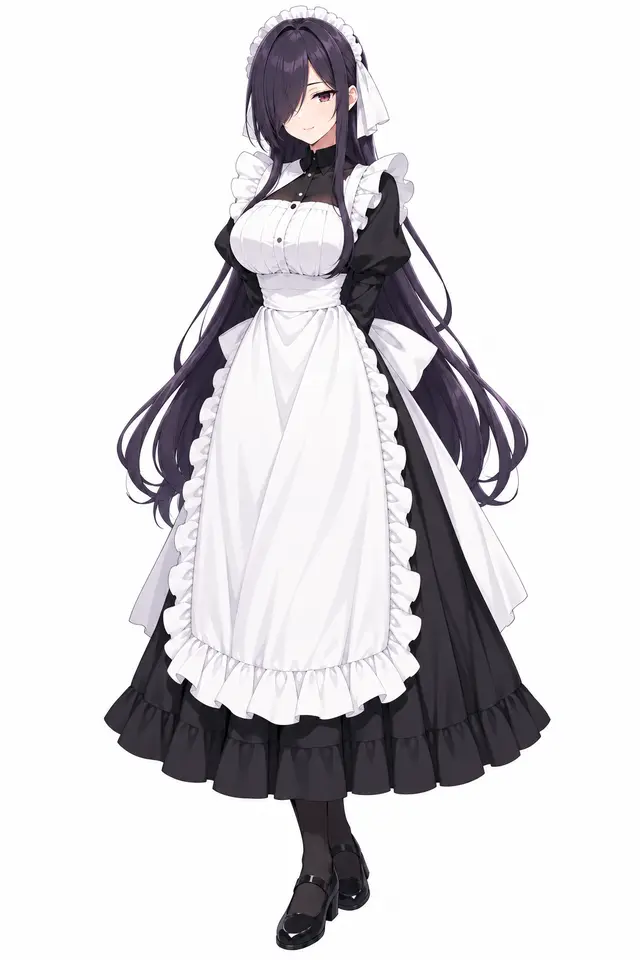 Mei Meido from 100 Girlfriends — anime artwork on AniPins
