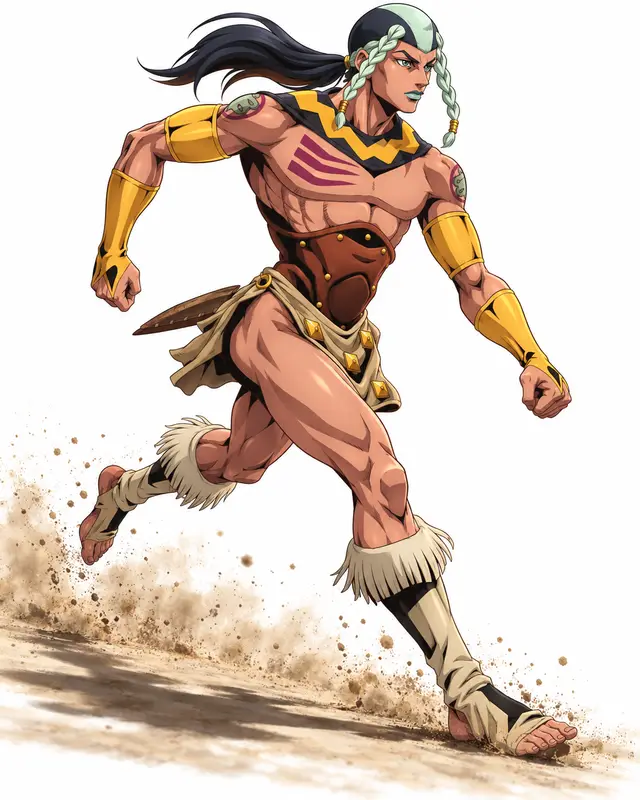 Sandman from JoJo's Bizarre Adventure: Steel Ball Run — anime artwork on AniPins