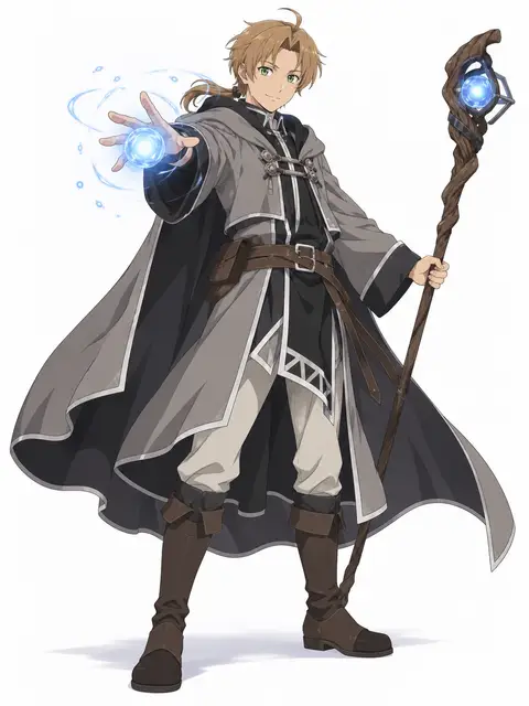 rudeus greyrat from Mushoku Tensei — anime artwork on AniPins