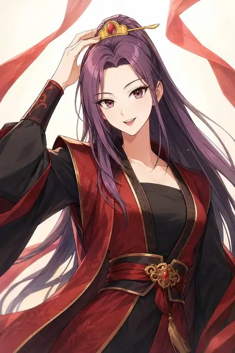 Hong Yeo-Rin from Chronicles of the Demon Faction — anime artwork on AniPins
