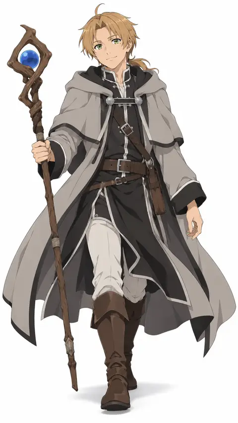 rudeus greyrat from Mushoku Tensei — anime artwork on AniPins
