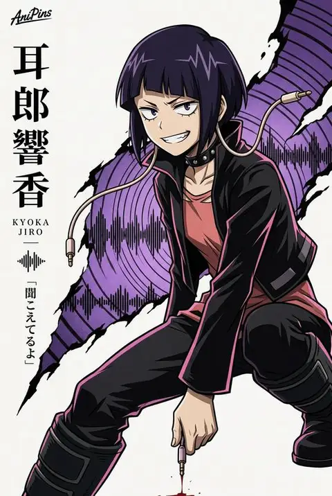 Kyoka Jiro from My Hero Academia — anime artwork on AniPins