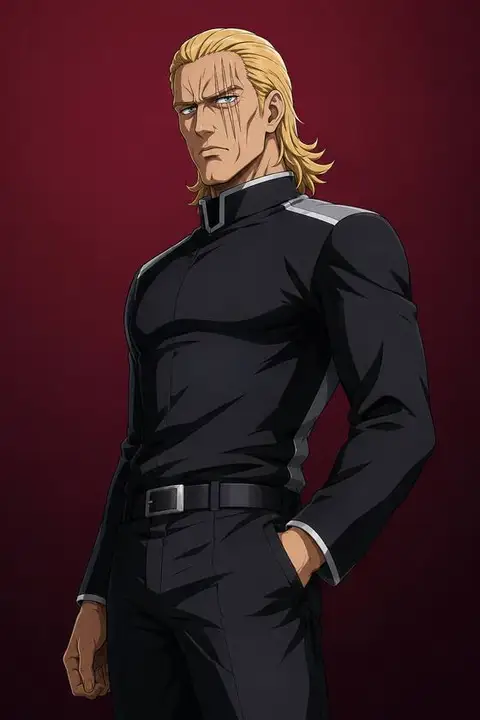 King from One Punch Man — anime artwork on AniPins