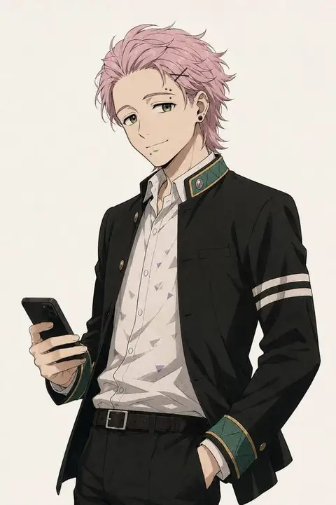 Mitsuki Kiryu from Wind Breaker — anime artwork on AniPins
