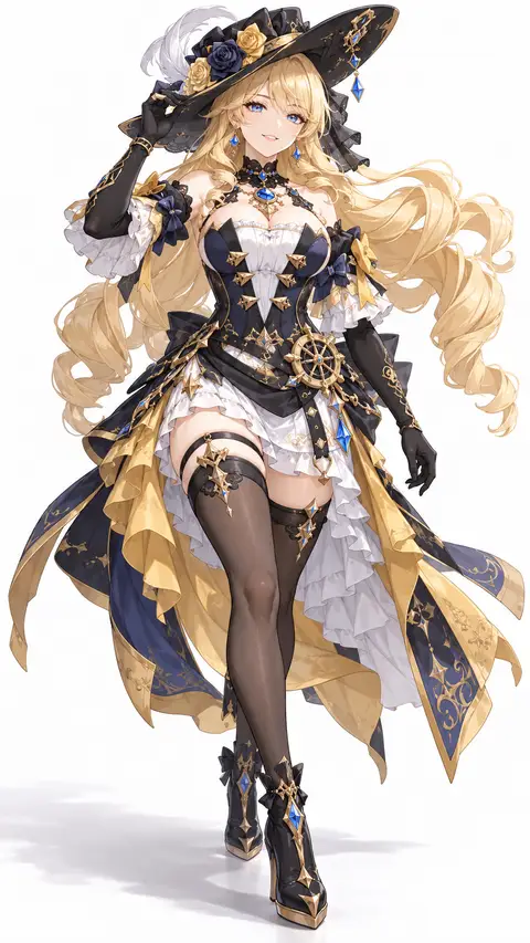Navia from Genshin Impact — anime artwork on AniPins