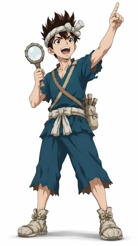 chrome from Dr. Stone — anime artwork on AniPins