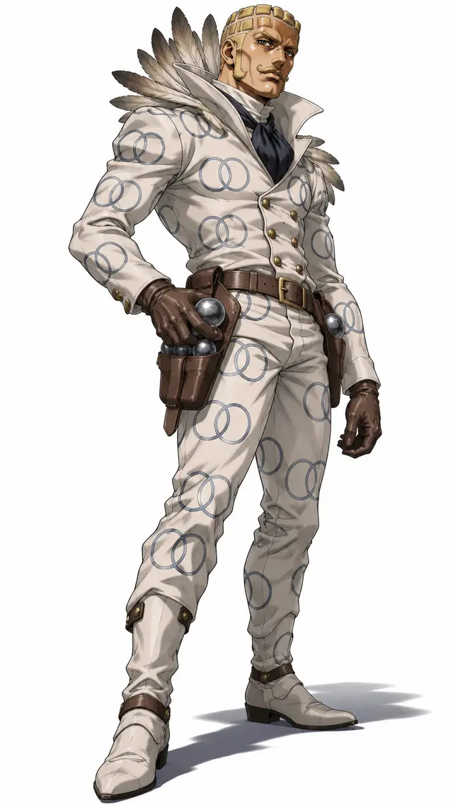 Wekapipo from JoJo's Bizarre Adventure: Steel Ball Run — anime artwork on AniPins