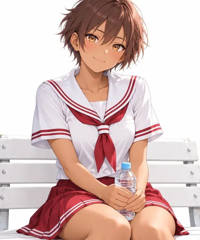 Haru Hinata from you can't be in a rom-com with your childhood friends — anime artwork on AniPins