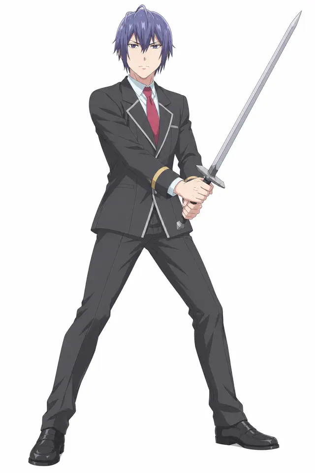 Julius Rapha Holfort from Trapped in a Dating Sim — anime artwork on AniPins