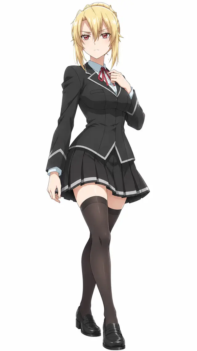 Angelica Rapha Redgrave from Trapped in a Dating Sim — anime artwork on AniPins