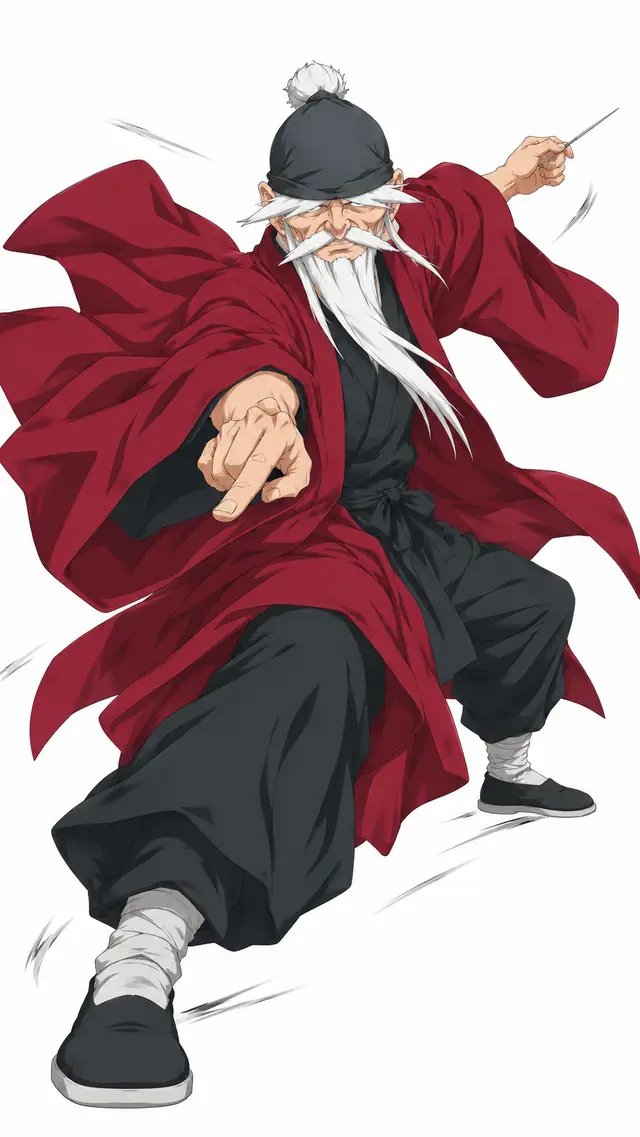 Bongchim Nah from The God of High School — anime artwork on AniPins