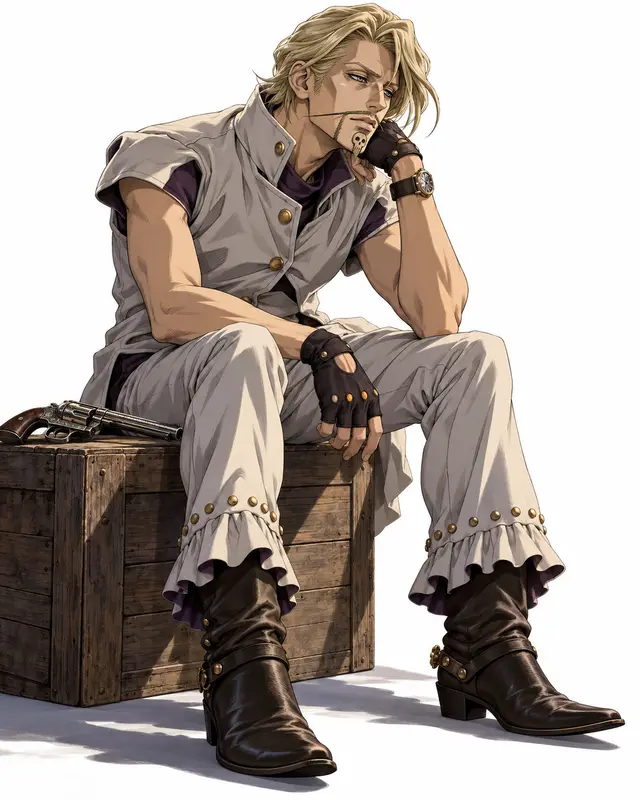 Ringo Roadagain from JoJo's Bizarre Adventure: Steel Ball Run — anime artwork on AniPins