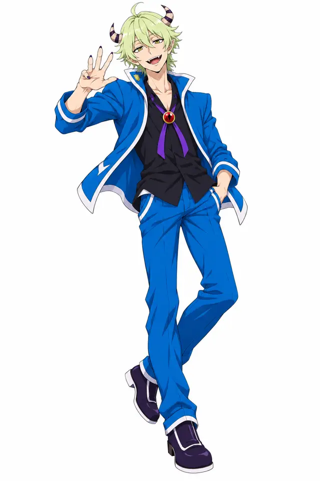 Lead Shax from Welcome to Demon School! Iruma-kun — anime artwork on AniPins